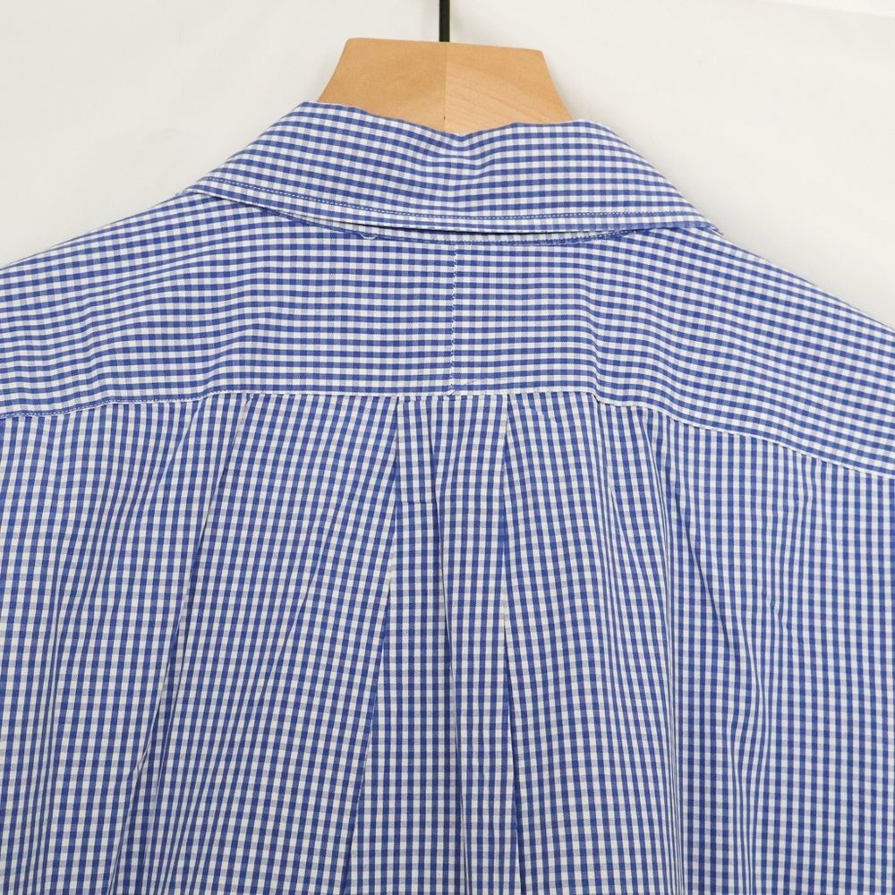 Ralph Lauren Men's Short Sleeve Blake Cotton Button Down Gingham Shirt - XL - Picture 5 of 6